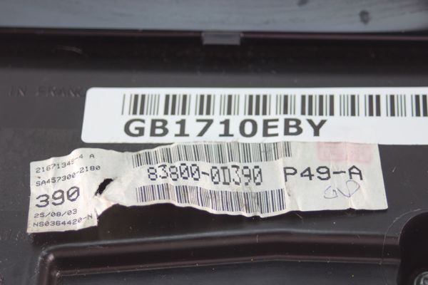 Velocímetro/Instrumentos y relojes  Toyota Yaris 83800-0D390 SA457300-2180 838000D390 SA4573002180 1663