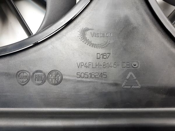 Ventilador Refrigeración Del Motor Alfa Romeo 159 2.4 JTD VP4FLH-8600-CD