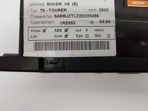 Controles Calefacción Rover 75 101785 1464308910