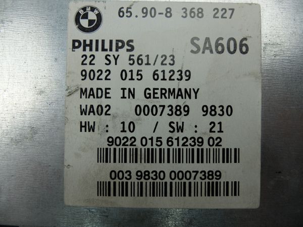 Navegación  BMW 65.90- 8368227 902201561239 Philips