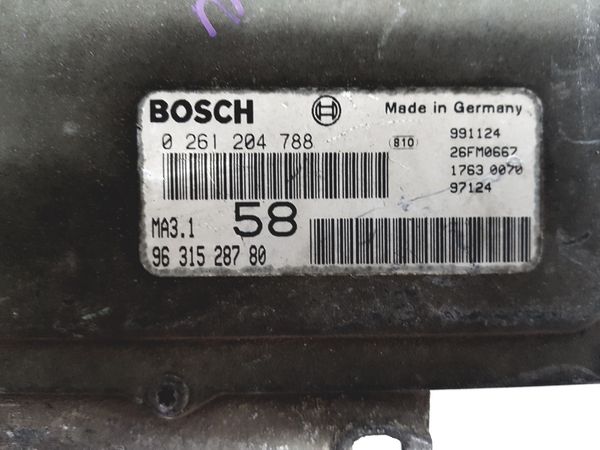 Controlador  0261204788 9631528780 26FM0667 MA3.1 PSA Bosch  10241