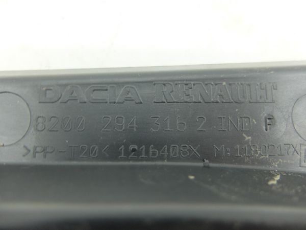 Rejilla Bajo Parabrisas Derecho Dacia Duster 8200294316 6001546859