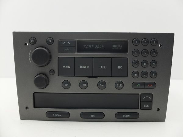 Radio Casete  CCRT 2008 Opel 13150752 330886636 UZ2 Siemens 1368