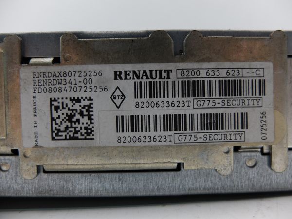 Radio Cd Renault Clio 3 8200633623 --C RENRDW341-00