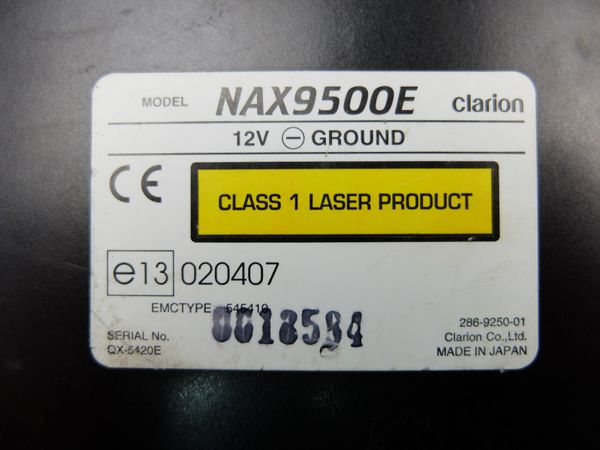 Navegación Clarion NAX9500E 545410 Hybrid