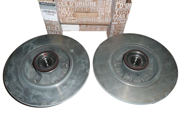 Disco De Freno Trasera Original Renault Megane 4 Kangoo 2 432000166R