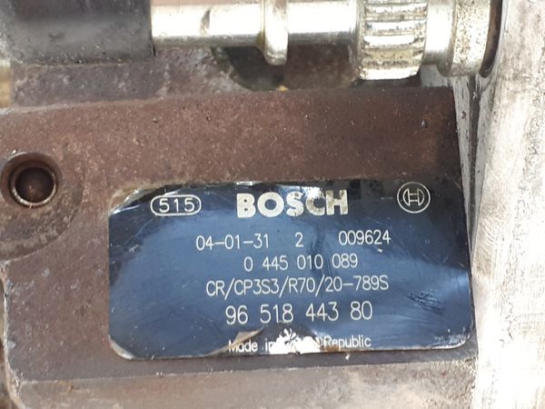Bomba De Inyección 0445010089 9651844380 Bosch 1.6 TDCI Focus 2 C-Max Ford 2538