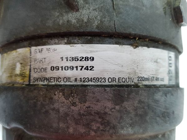 Compresor Aire Acondicionado Renault Scenic I 7700103536 1135289 Delphi 7032