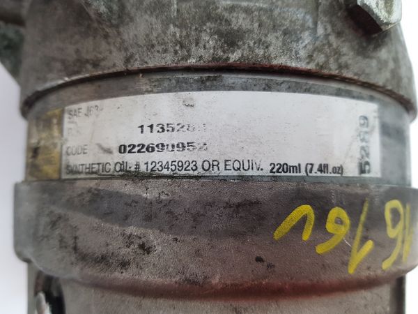 Compresor Aire Acondicionado Renault Scenic I 7700103536 1135289 5289 Delphi