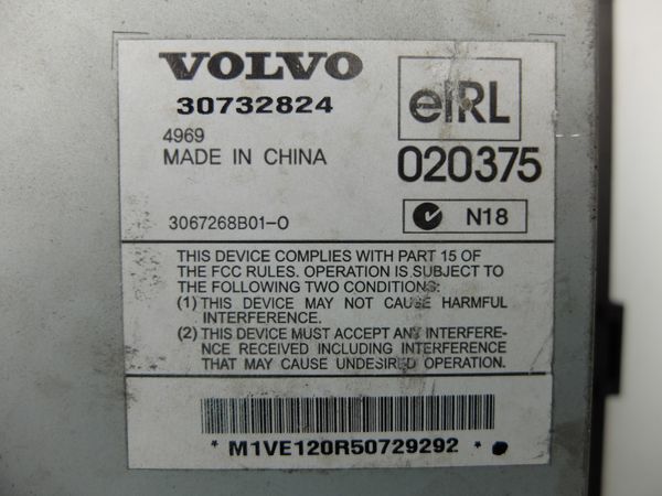 Amplificador De Audio  Volvo 30732824