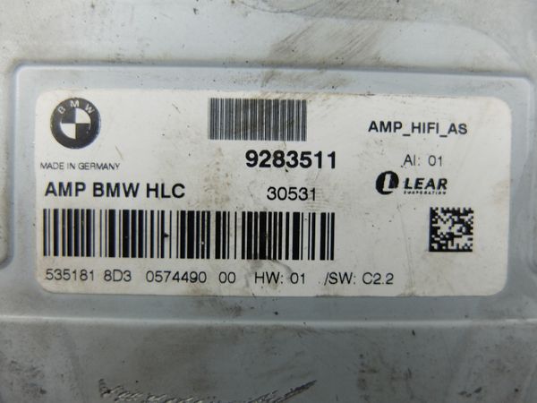 Amplificador De Audio  BMW 3 F30 9283511 AMP HLC HIFI