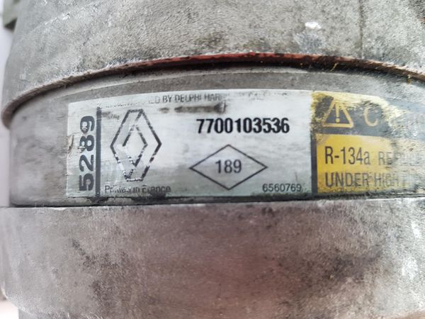 Compresor Aire Acondicionado Renault Scenic I 7700103536 1135289 5289 Delphi