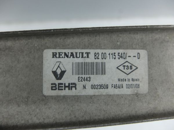 Aire De Radiador   Renault 8200115540 E2443 Behr 10906