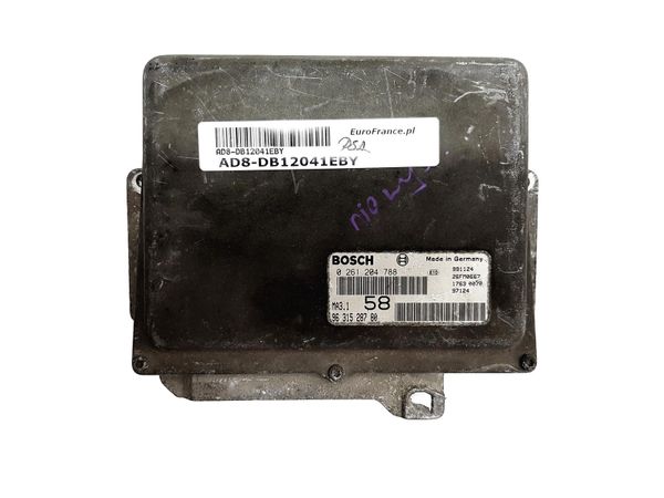 Controlador  0261204788 9631528780 26FM0667 MA3.1 PSA Bosch  10241