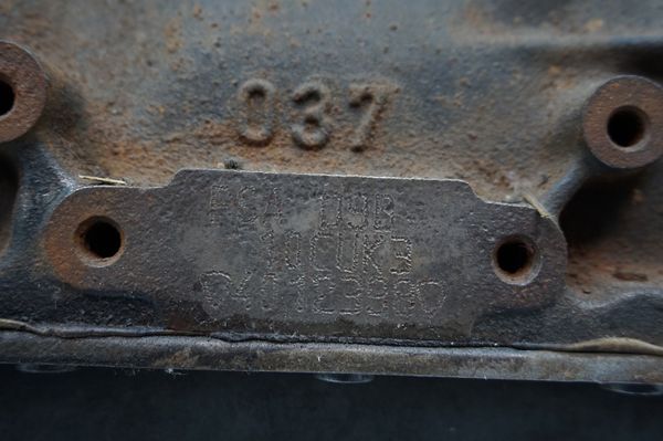 Bloque Del Motor  1,9 D D9B Partner Berlingo Citroen Peugeot