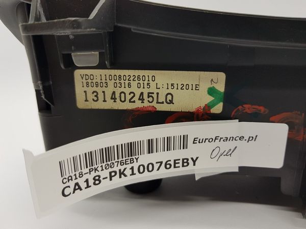 Velocímetro/Instrumentos Y Relojes  Opel Corsa C 13140245LQ 110080226010
