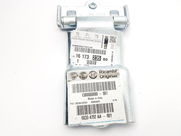Bisagra De La Puerta Derecho Trasera Original 180" Jumper Boxer Ducato 138888008