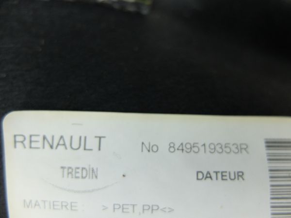 Tapicería Izquierdo Trasera Renault Clio 4 849519353R H/B