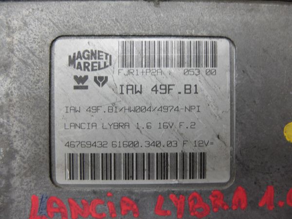 Conjunto De Arranque  46769432 46776086 46744908 Lancia Lybra 1,6