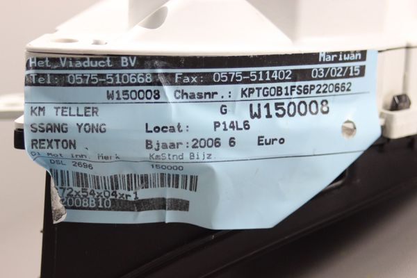 Licznik Zegar  Ssang Yong  Rexton 80220-08B10 Dies