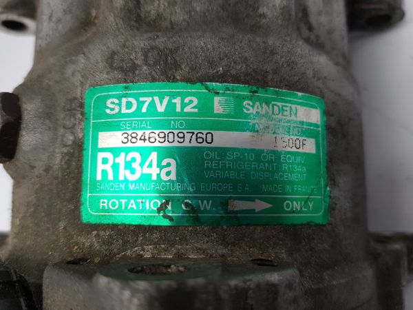 Compresor Aire Acondicionado Citroen Peugeot SD7V12 1500F 6453N1 Sanden 7086