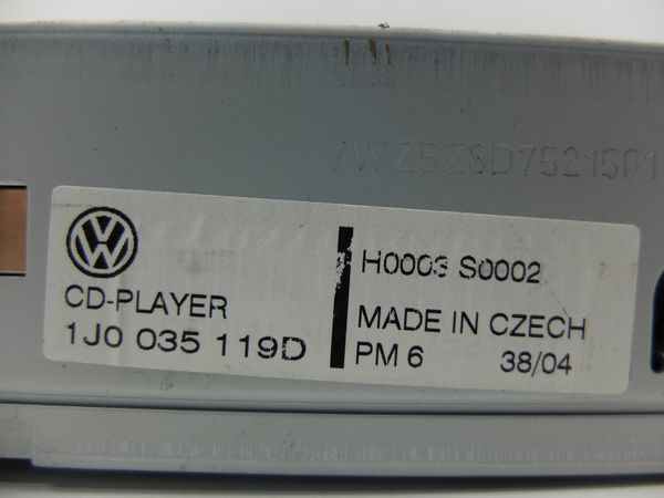 Cambiador De Discos Cd  Volkswagen 1J0035119D CX-DV1371LC