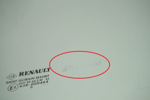 Luna De La Puerta Derecho Trasera Renault Clio 3 Hatchback 5D AS2 2005 8200427730