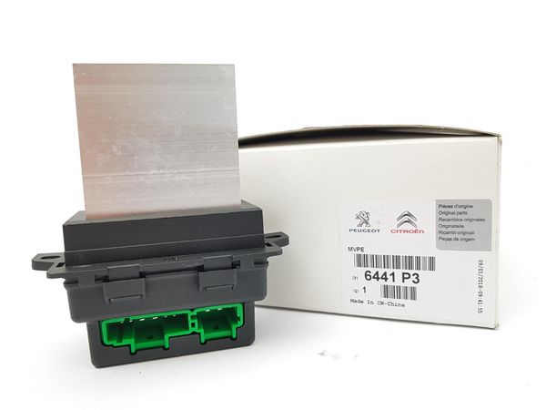 Resistor Del Ventilador Original Citroen Peugeot C2 C3 C5 207 406 607 6441P3
